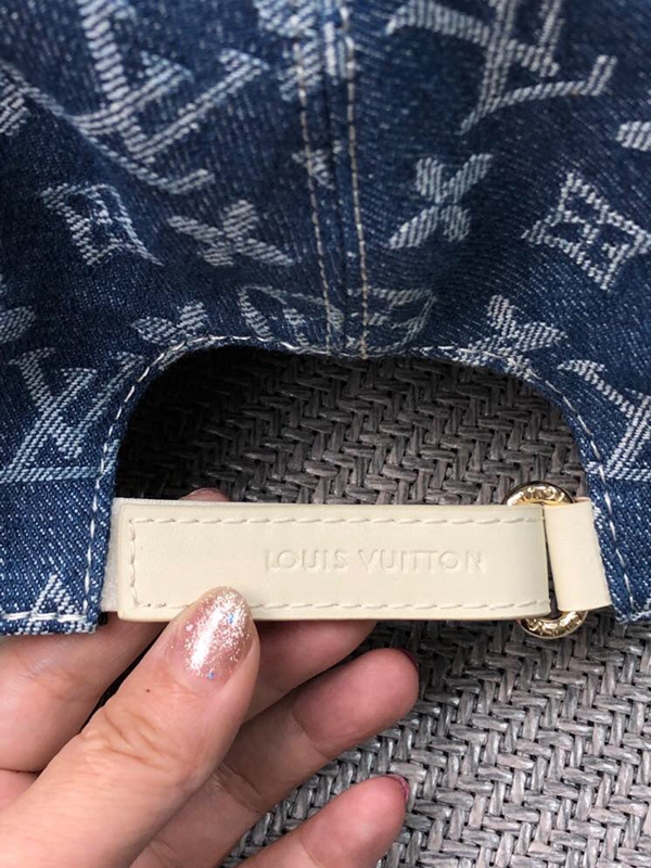 ブランド帽子素材ディテール